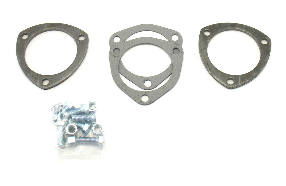 Patriot Exhaust Collector Flanges - 1pr 3-Bolt- 3in Dia.