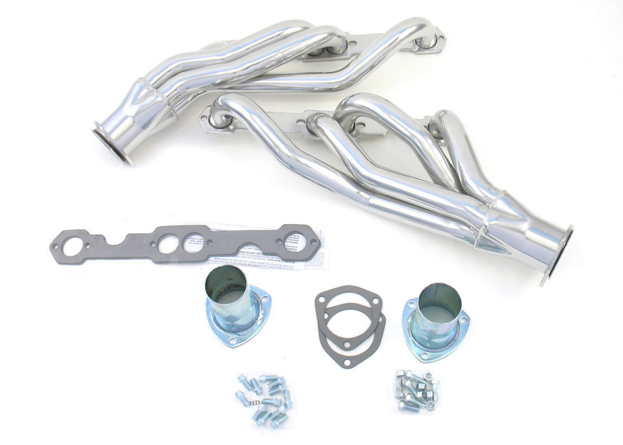 Patriot Exhaust Coated Headers - SBC Clippster — Fits GM A/F/G Body