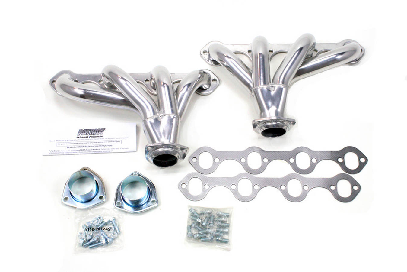 Patriot Exhaust SBF Exhaust Header Set Street Rod Tight Tuck