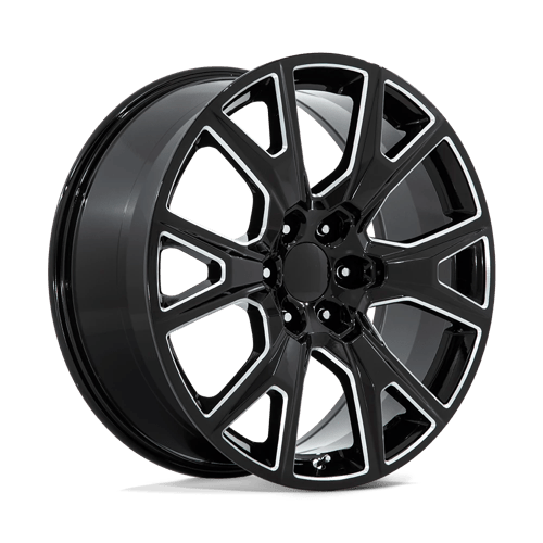 PR199 22X9 6X5.5 G-BLK MILL 28MM