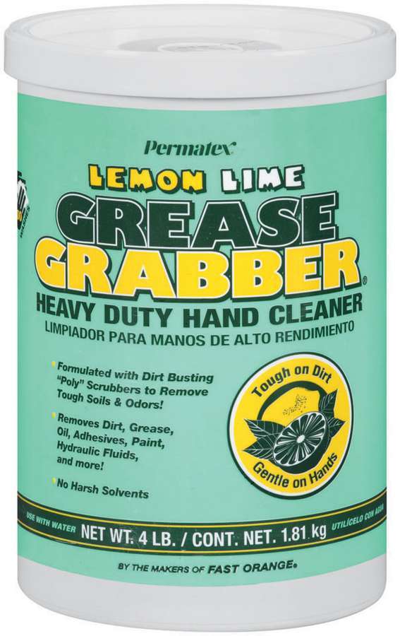 Permatex Grease Grabber Heavy Dut y Hand Cleaner 4lb Tub