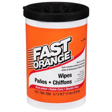 Load image into Gallery viewer, Permatex Fast Orange 72Ct Wipes Tub