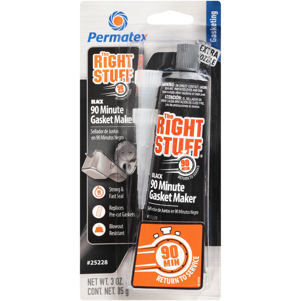 Permatex The Right Stuff 90 Minut e Gasket Maker Black