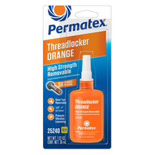 Cargar imagen en el visor de la galería, Permatex Threadlocker High Streng th Orange 35ml Bottle