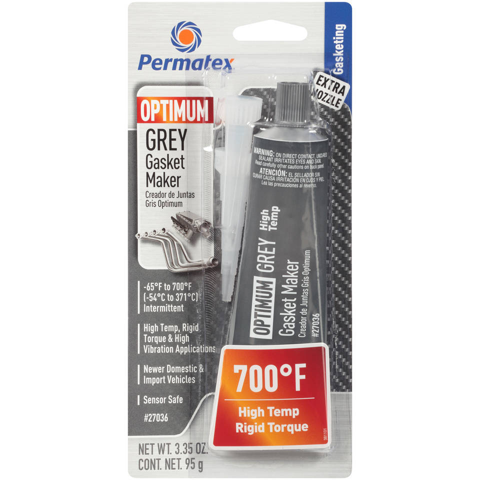 Permatex Optimum Grey RTV 3 Oz. Silicone