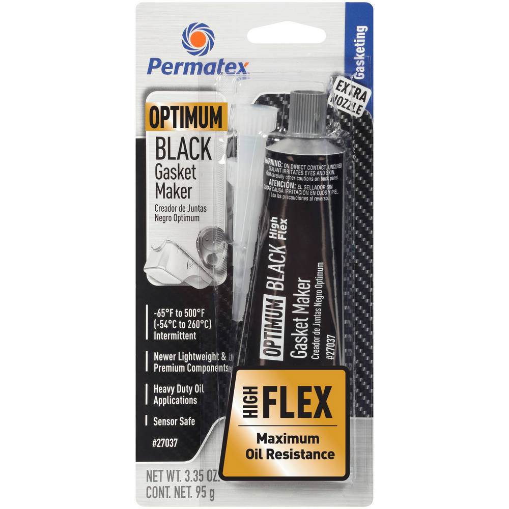 Permatex Optimum Black RTV 3 Oz Silicone