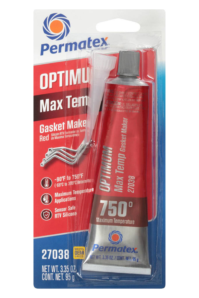 Permatex Optimum Red RTV 3 Oz Silicone