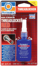 Cargar imagen en el visor de la galería, Permatex Threadlocker Red High Strengh 10ml.