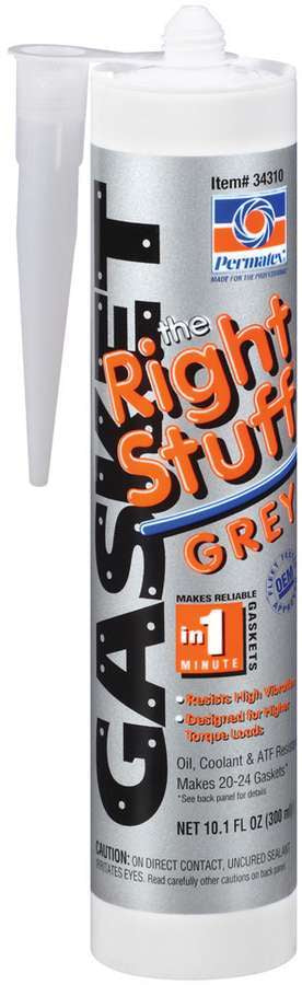 Permatex Right Stuff Gasket Maker 10.1oz Tube Grey