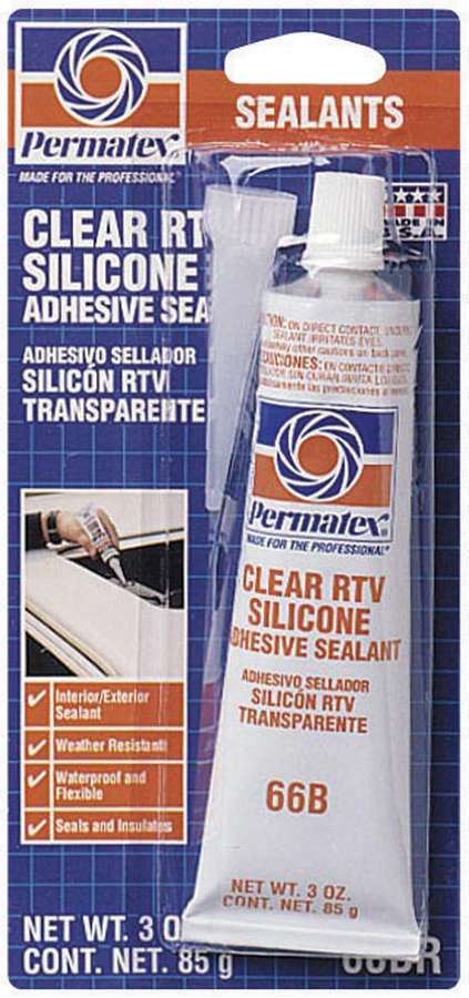 Permatex Clear Silicone