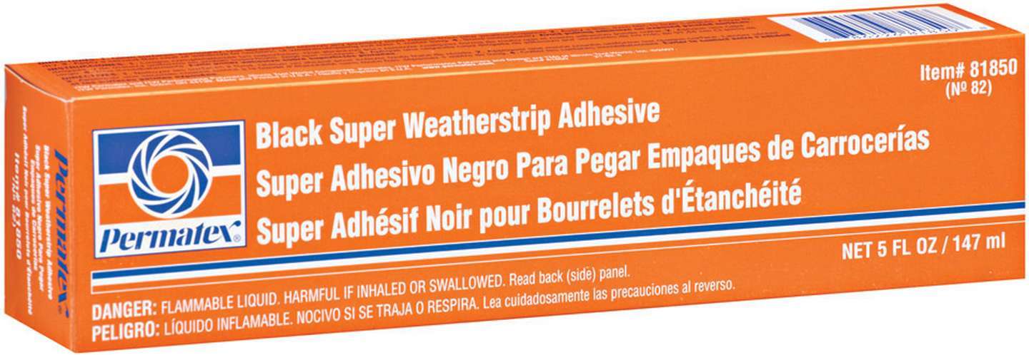 Permatex Black Weatherstrip