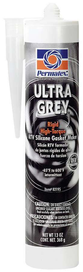 Permatex Ultra Grey Silicone 13oz Cartridge