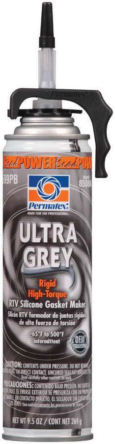 Permatex Powerbead Ultra Grey RTV Silicone 9.5oz