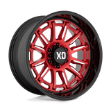 XD865 20X9 6X5.5 RED-MILL BLK-LP 18MM