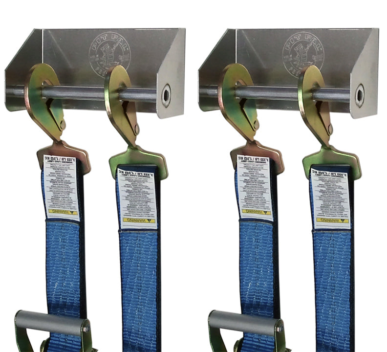 Pit Pal Tie Down Hanger Set 8x3.25