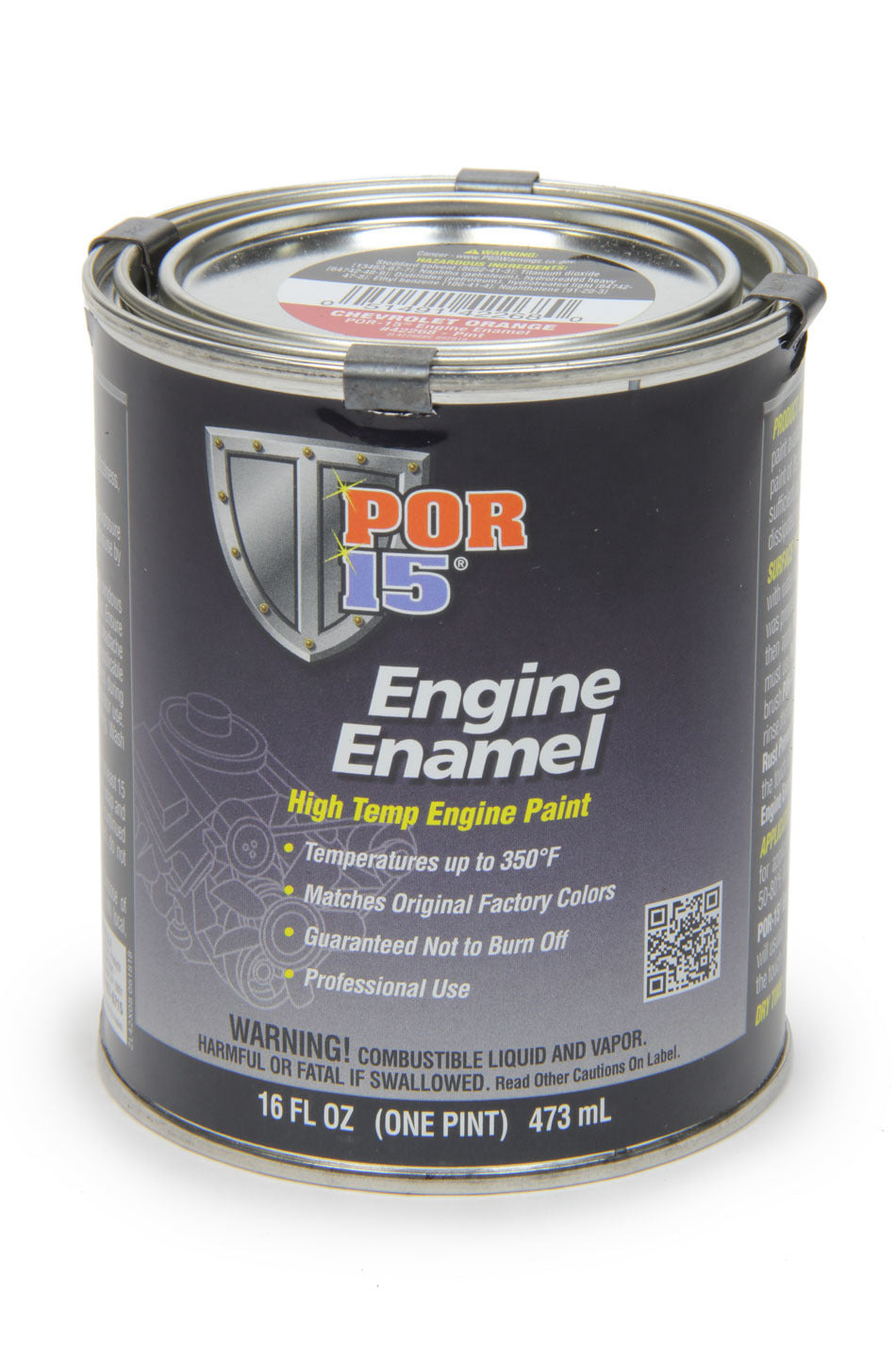 POR-15 Engine Enamel Chevy Oran ge  Pint