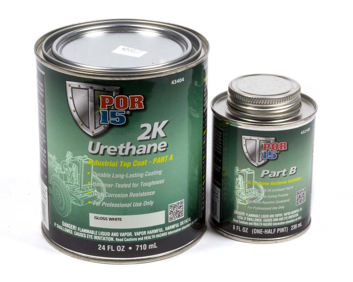POR-15 2K Urethane White Quart