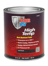 Cargar imagen en el visor de la galería, High Temperature Flat Bl ack Paint Quart