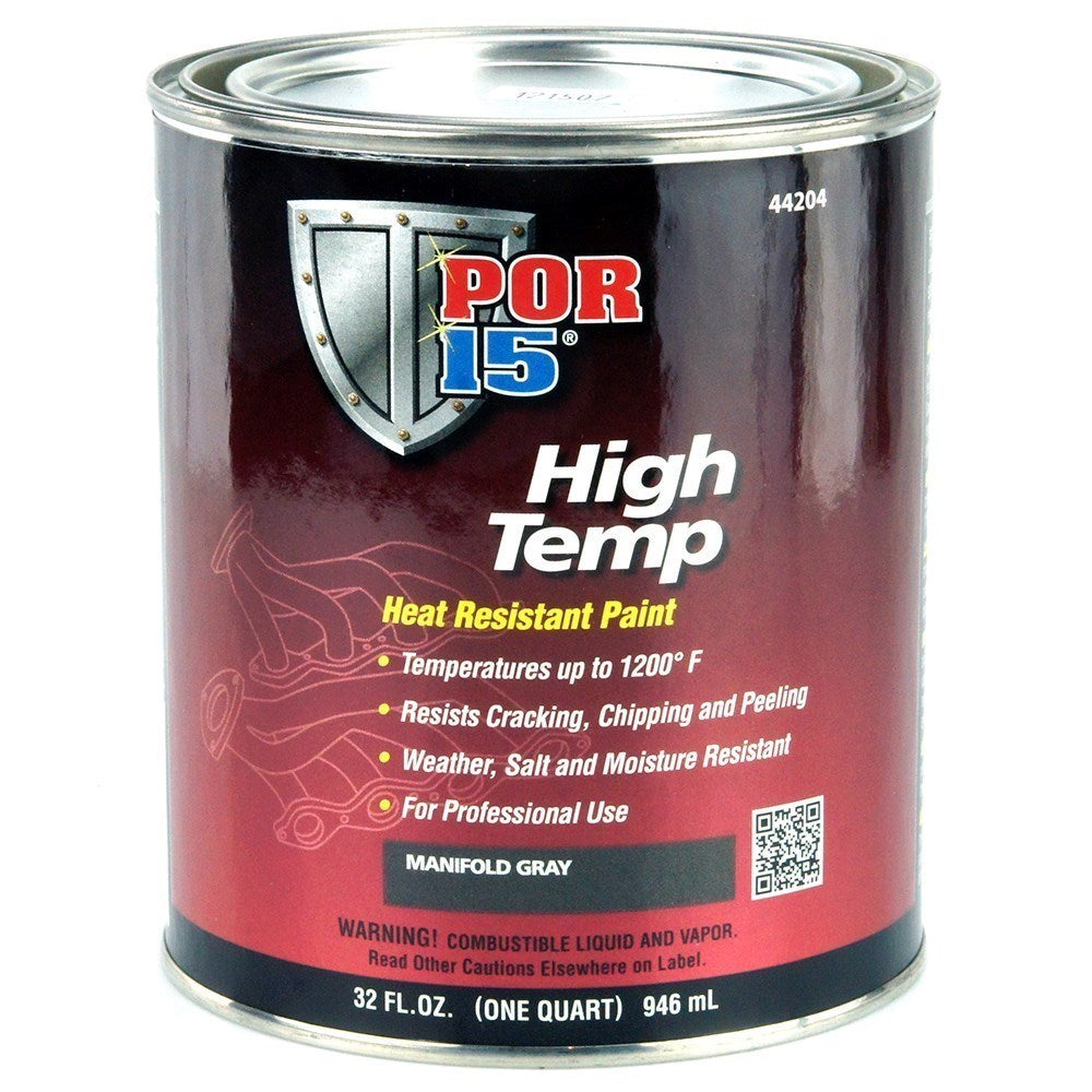 POR-15 High Temperature Factory Gray Paint Quart