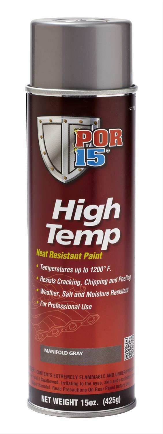 POR-15 High Temperature Factory Gray Paint Aerosol 15oz
