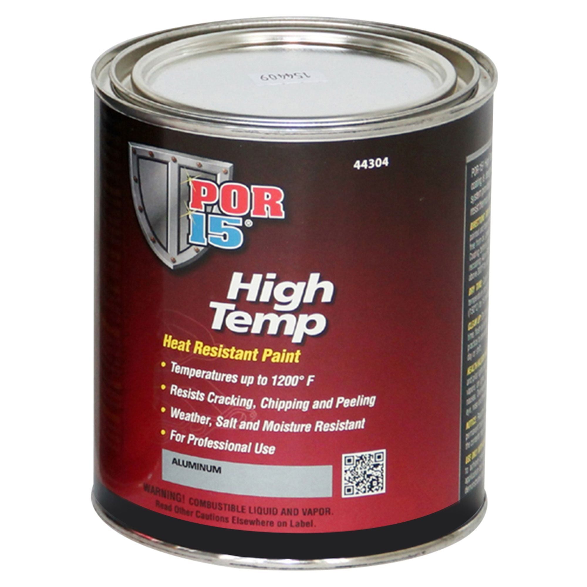 POR-15 High Temperature Aluminu m Paint Quart