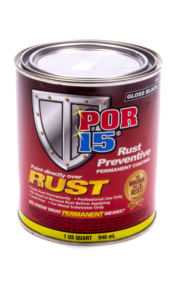 POR-15 POR-15 Paint Quart Gloss Black