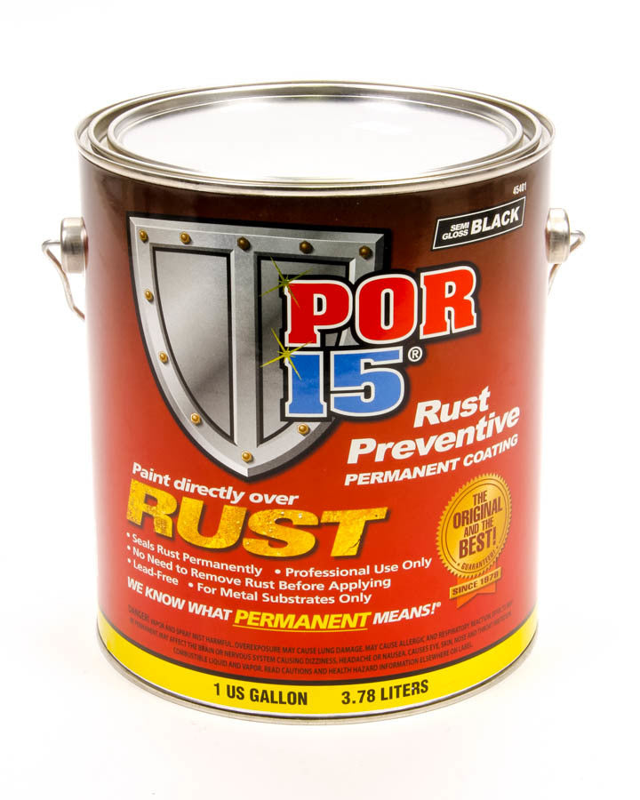 POR-15 POR-15 Semi-Gloss Black Gallon