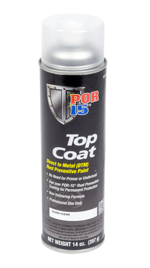 POR-15 Top Coat Clear 14oz Aerosol