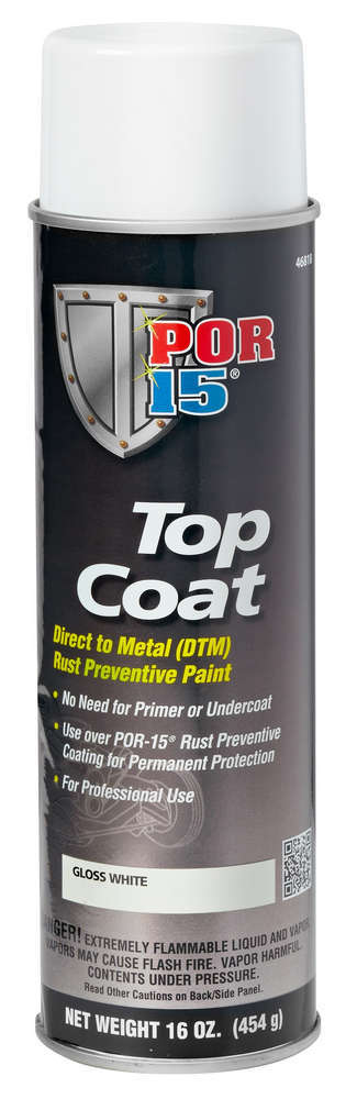 POR-15 Top Coat Paint White
