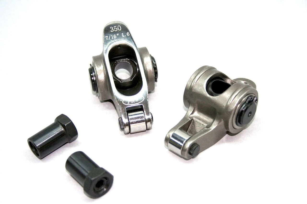 PRW SBC SS Roller Rocker Arm 1.6 Ratio 7/16-Stud