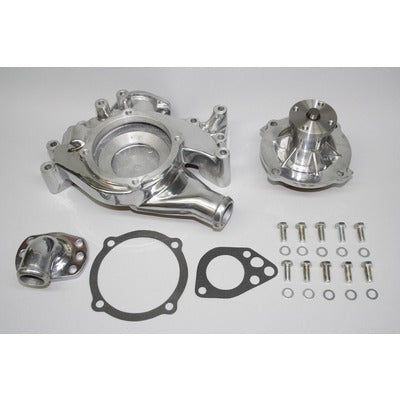 PRW HP Aluminum Water Pump BBM Polished