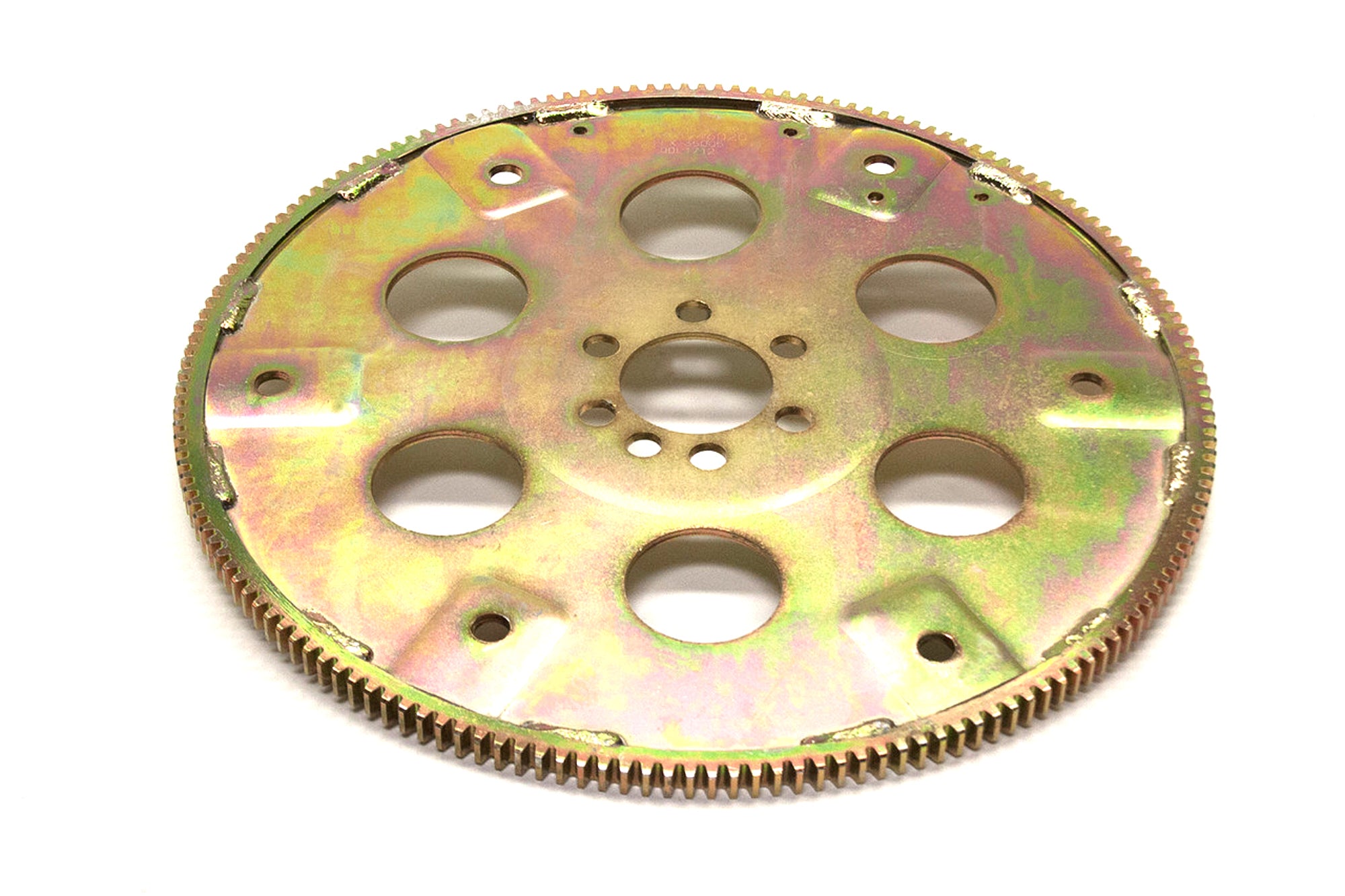 PRW Gold Series Chromoly Flexplate 168T Internal Balance — Fits 86-97 SBC