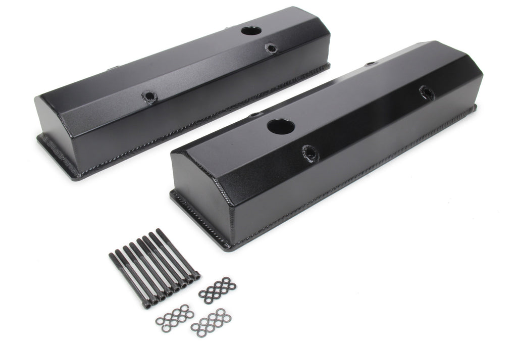 PRW Billet Rail Fab. V/C's - SBC Tall Black