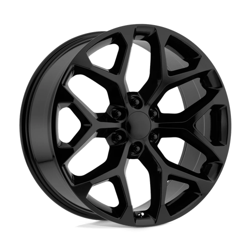 Performance Replicas PR176 Matte Black Wheel 20x9 — Fits 6x5.5 Trucks