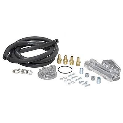 Perma-Cool Oil Filter Relocation Kit Dual Thread 1in-16