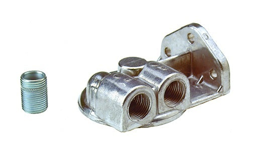 Perma-Cool Oil Filter Mount  3/4in- 16  Ports: 1/2in NPT