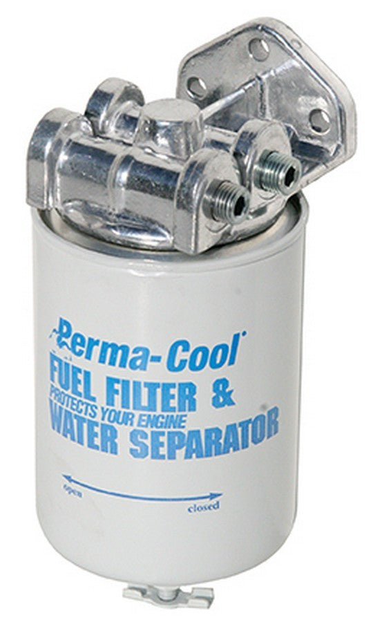 Perma-Cool HP Fuel Filter & Head 1/4in NPT Ports L/R