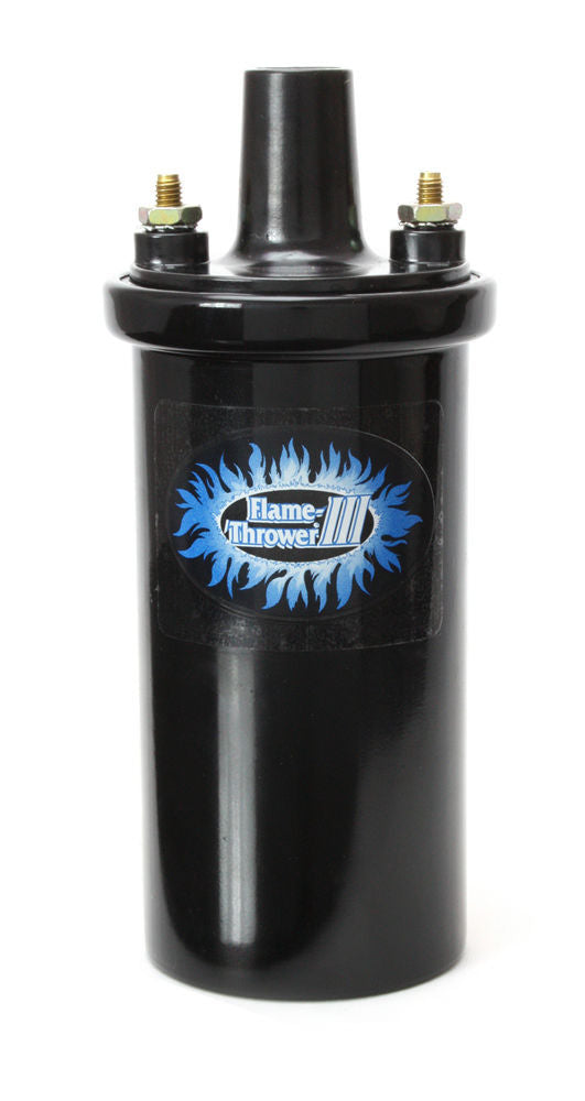 Pertronix Flame-Thrower III Coil - Black - Oil Filled