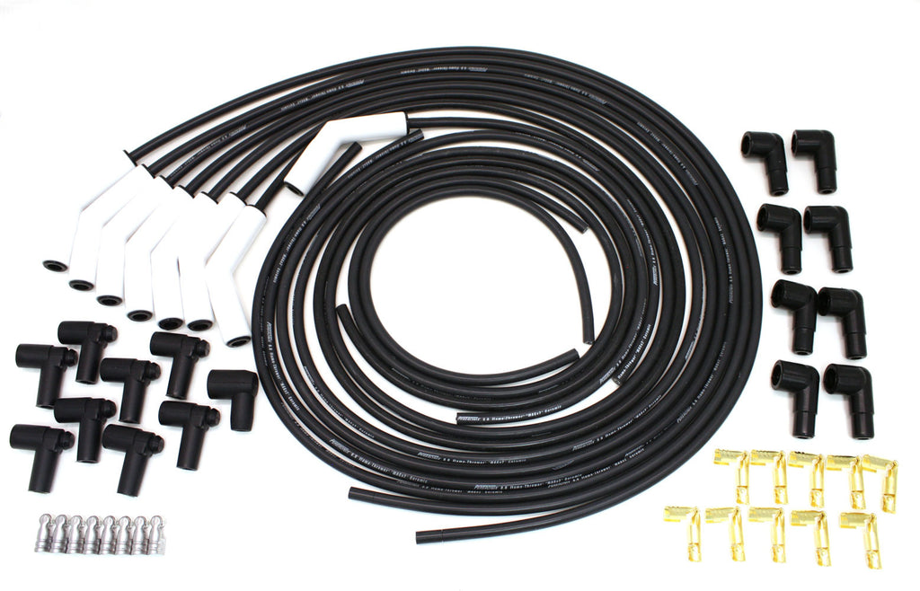 Pertronix Univ. park Plug Wire Set 8mm w/45-Deg Ceramic Bts