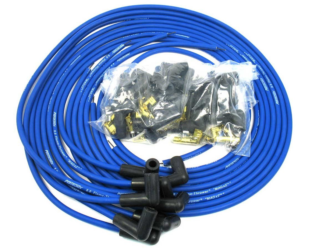 Pertronix 8MM Universal Wire Set - Blue