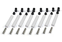 Load image into Gallery viewer, Ceramic Spark Plug Boot Kit Straight 8pk White