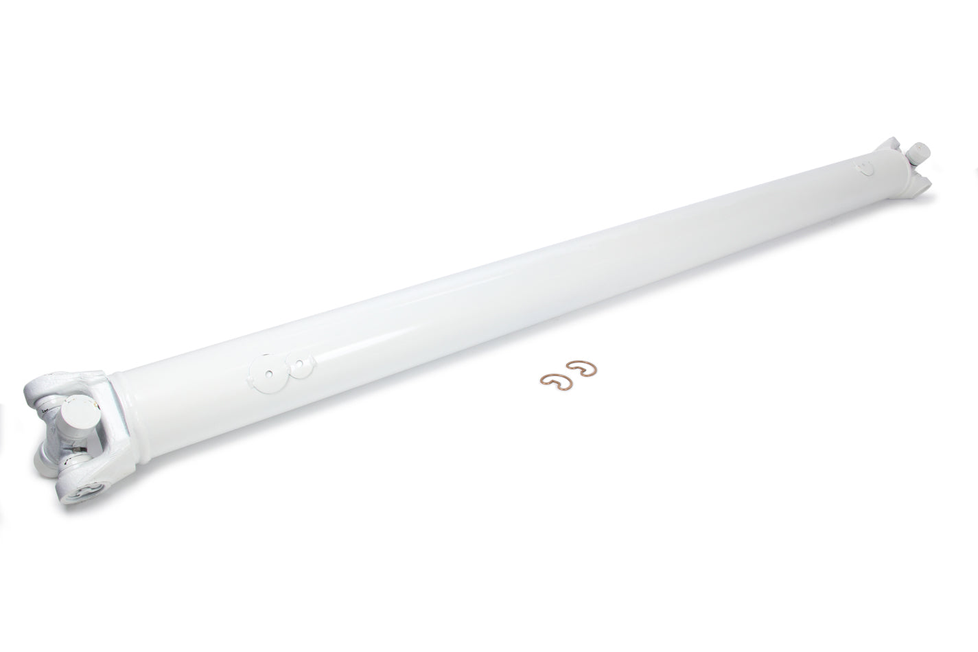 Precision Shaft Technology 44.5in Steel Driveshaft 3in Dia. 1350 U-Joint — Universal Fit