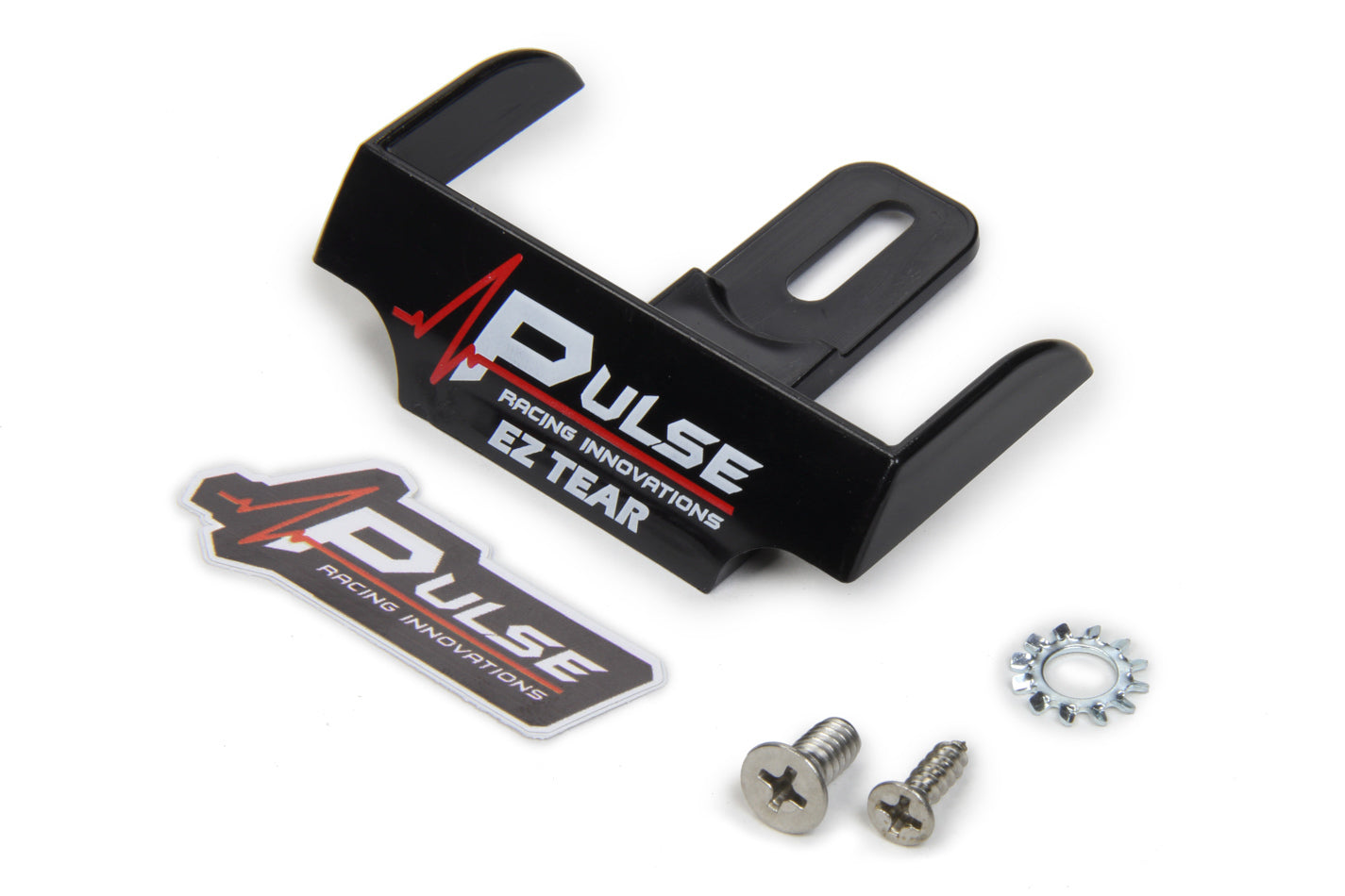 Pulse Racing Innovations EZ Tear Shield Mounted Black