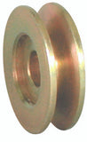 Pulley 8-Groove Yellow Zinc 58mm OD