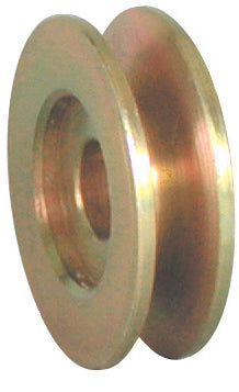 Power Master Pulley 1-V Yellow Zinc 2-3/8in OD