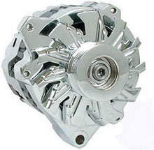 Load image into Gallery viewer, Power Master Polished GM Alternator 105 Amp W/Serpentine Pul