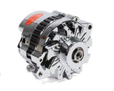 Power Master GM CS130 Alternator 140 Amp w/1v Pulley Chrome