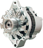 Power Master Chrome 140 Amp Small Delco Alternator