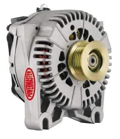 Power Master 200amp Alternator Ford 4G Style Natural Finish