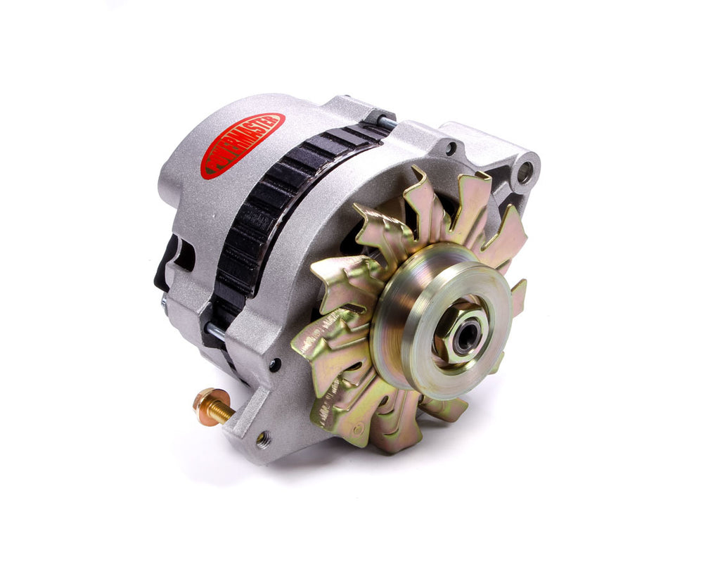 Power Master Alternator 140 Amp Delco Natural Finish